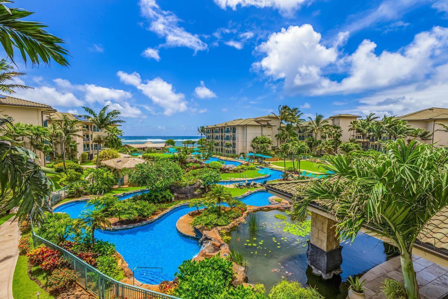 Waipouli Beach Resort Penthouse Beautiful Oceanview Aloha! Ac Pool Капаа Екстер'єр фото